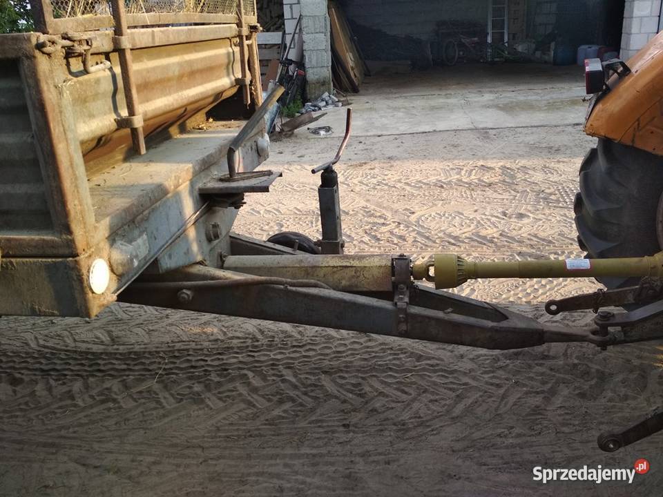 ROZRZUTNIK obornika jednoosiowy 35t POLSKI