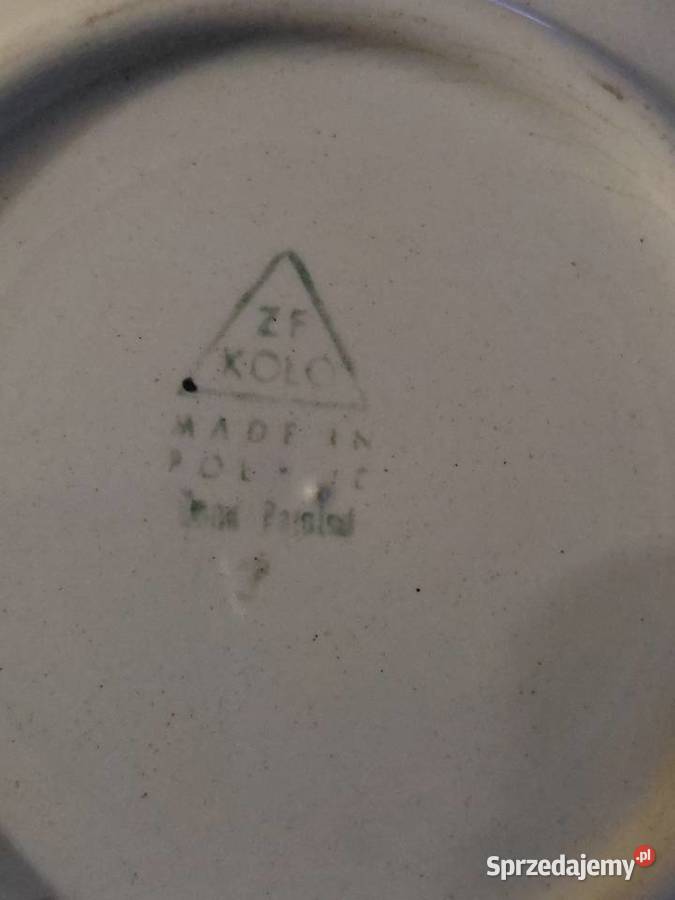 Fajans Koło talerze ozdobne do powieszenia Luboń sprzedam