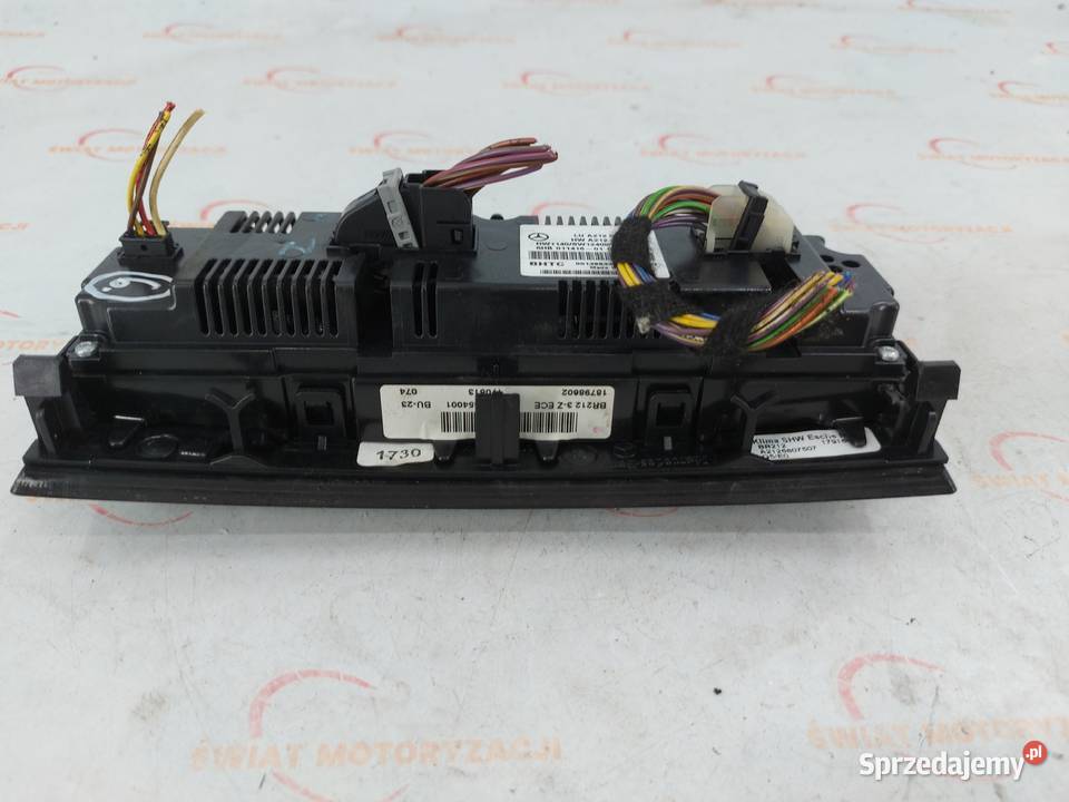 MERCEDES E KLASA W212 LIFT panel klimatyzacji osobowe Panele sterowania, przełączniki