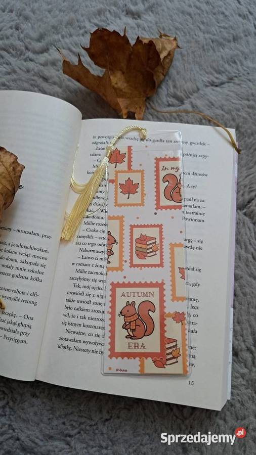Jesienna zakładka do książki Kalisz