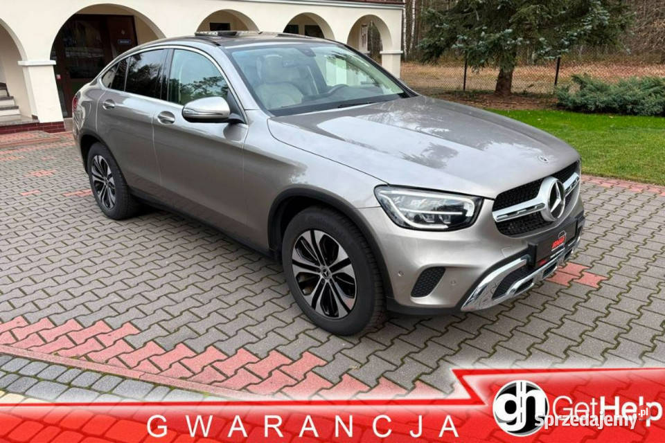 Mercedes GLC 200 Coupe Beżowe skóry Kamera światła do jazdy dziennej Lipówki