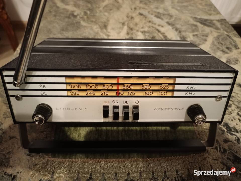 Zabytkowe Radio Mariola Unitra Eltra PRL Drawski Młyn