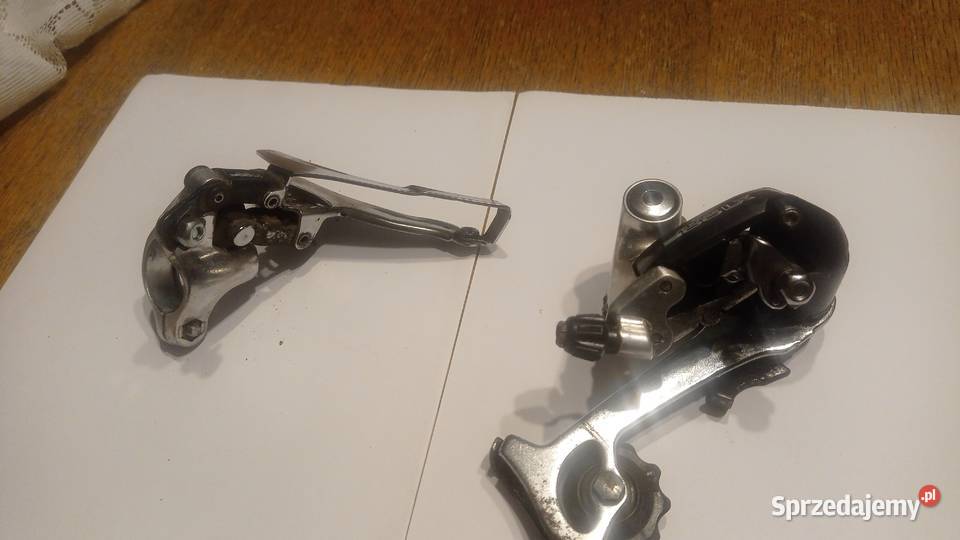 Przerzutka Exage Shimano 7 rz mtb tył i przód Pozostałe