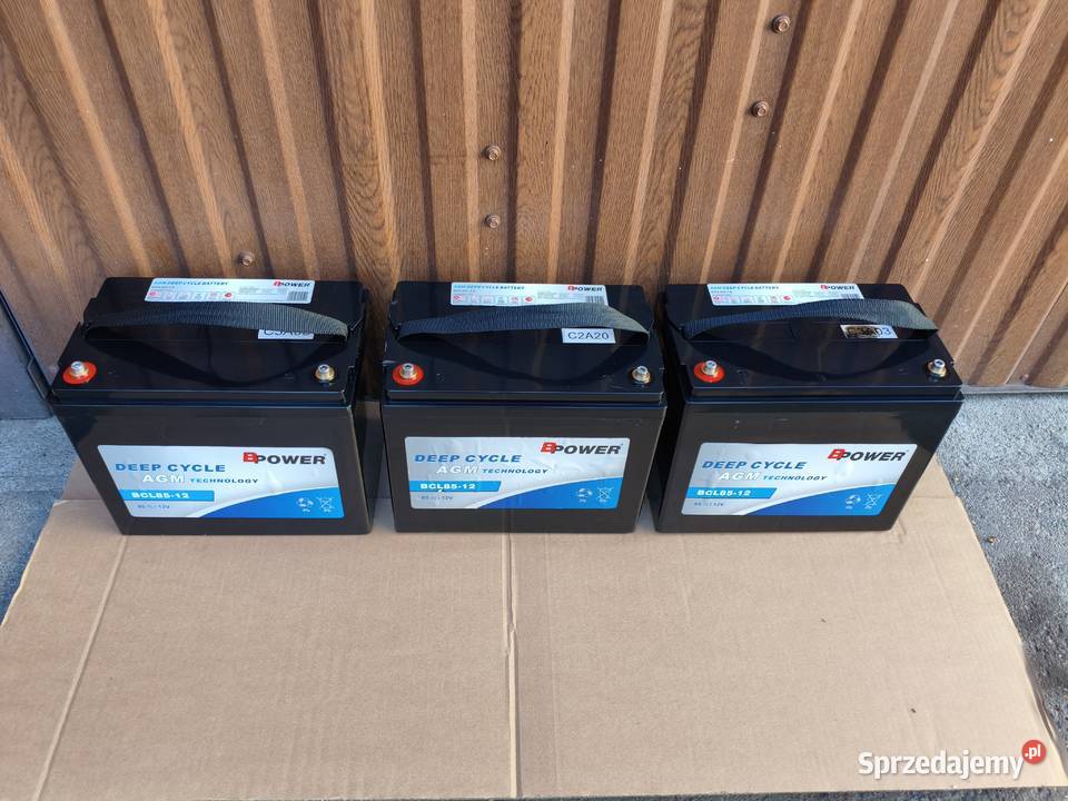 AKUMULATOR 12V 85Ah AGMVRLAŻELOWYDO Trzeciewiec