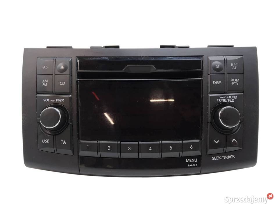 RADIO 3910168L00HVW Suzuki Swift V 20102017