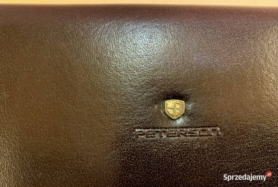 Portfel skórzany Peterson Uniseks Stalowa Wola