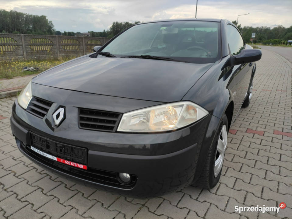 Renault Megane Panorama podgrz fotele klima II wielofunkcyjna kierownica Samochody osobowe Stare Budy