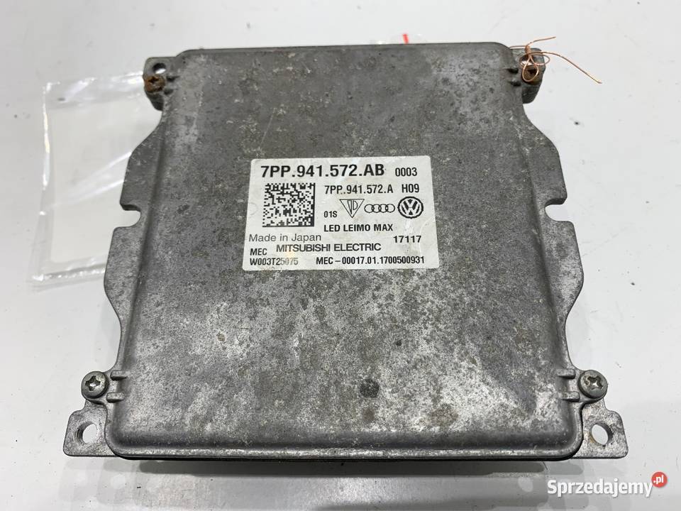 PRZETWORNICA XENON VW TIGUAN 7PP941572AB MODUŁ osobowe Przetwornice