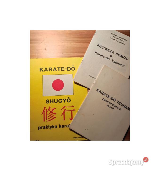 KarateDo Shugyo praktyka karate do Pierwsza Rok wydania 1990 Kielce