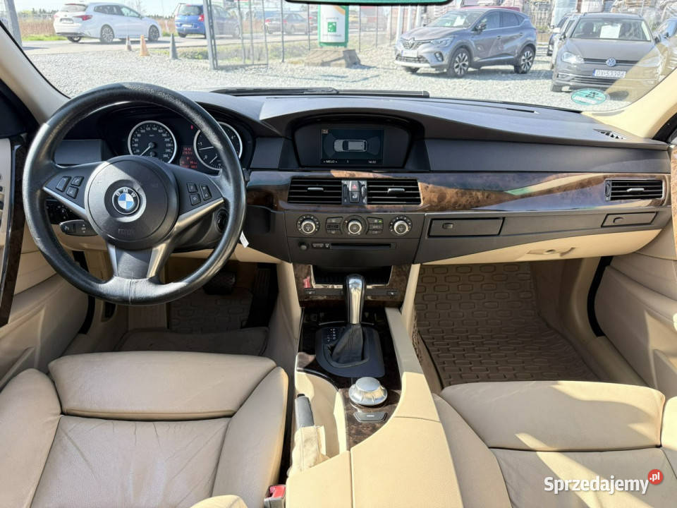 BMW 525 25D 177 2005r 204 skóry Nawigacja full nieuszkodzony Wojkowice