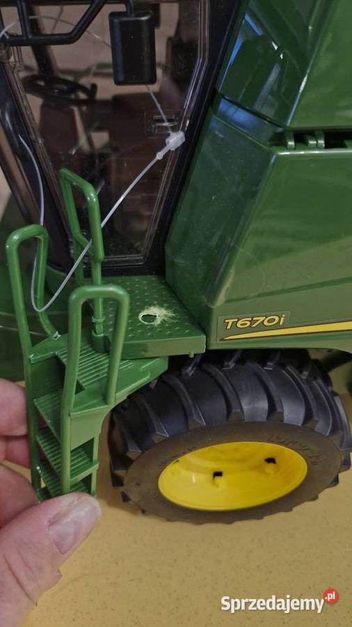 Bruder John Deere Kombajn Zbożowy Bruder dolnośląskie Strzelin