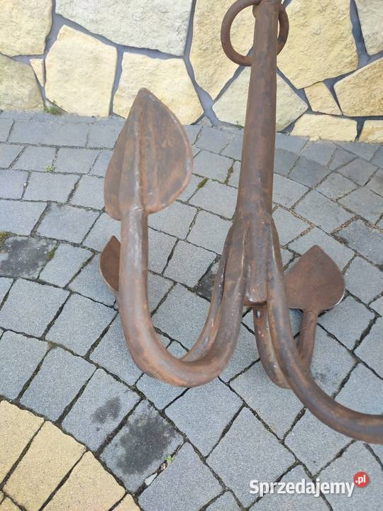 Stara duża kotwica czterołapowa Pozostałe