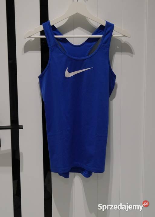 Nike świetna chabrowa koszulka 36 S Topy i koszulki Wrocław