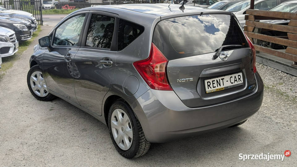 Nissan Note 15dCi90BezwypadkowyKlimatyzacja Navi kurtyny powietrzne śląskie Częstochowa