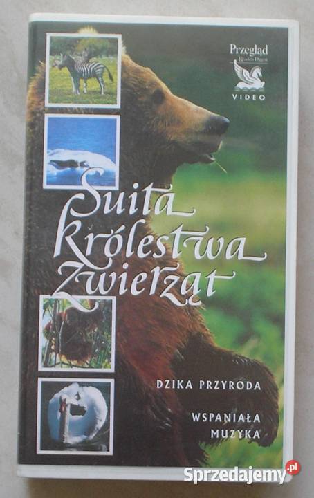 Kaseta VHS Suita królestwa zwierząt Dzika