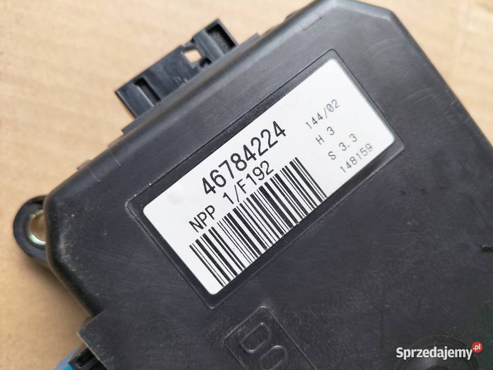 FIAT STILO 3D 46784224 MODUŁ STEROWNIK KOMPUTER Pozostałe Kamień-Kolonia