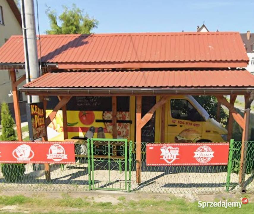 Lokal gastronomia food truck kebab pizza Nagłowice