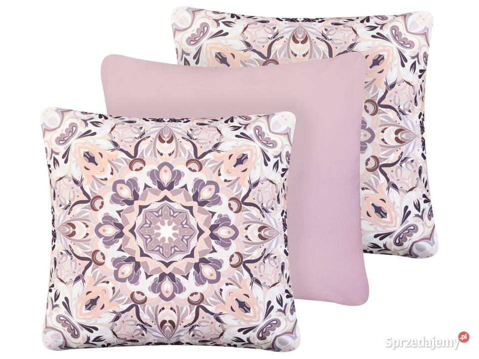 Zestaw 3 poduszek ogrodowych Wzór orientalny 45 Świdnica Polska