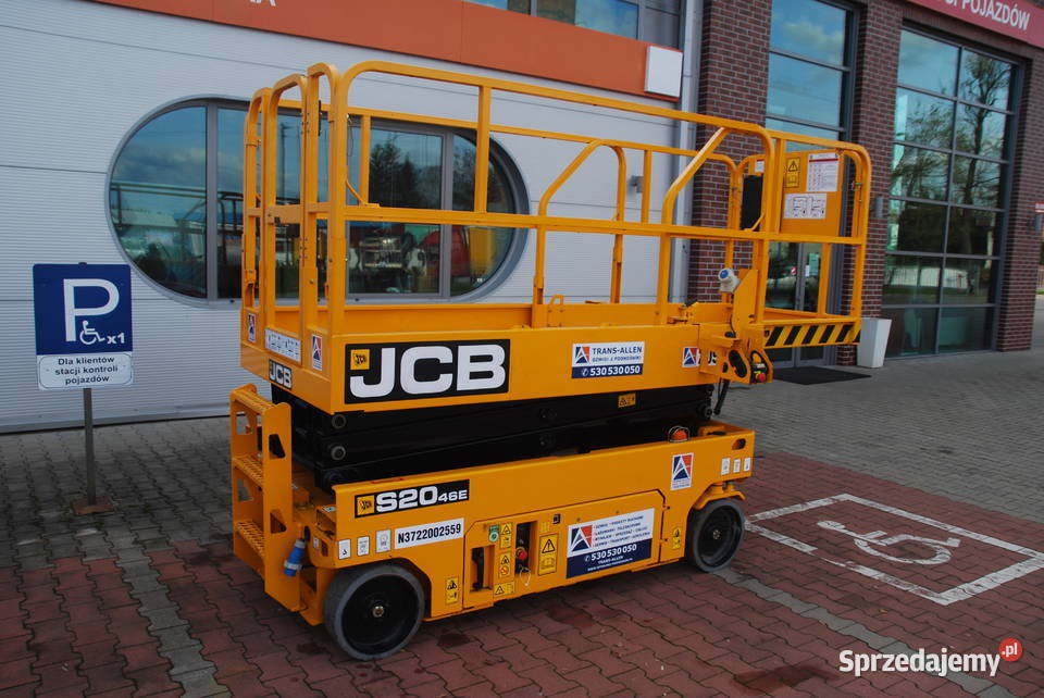 Podnośnik nożycowy JCB S2046E 209 Jasło