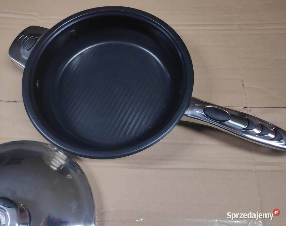 Patelnia stalowo teflonowa Hoffner 24 Łódź