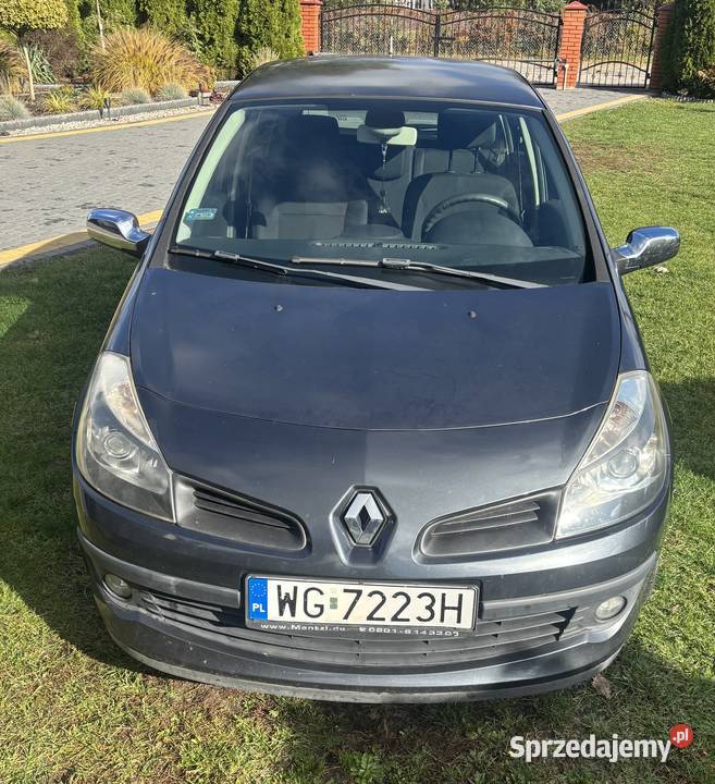 Renault Clio III mazowieckie Siennica