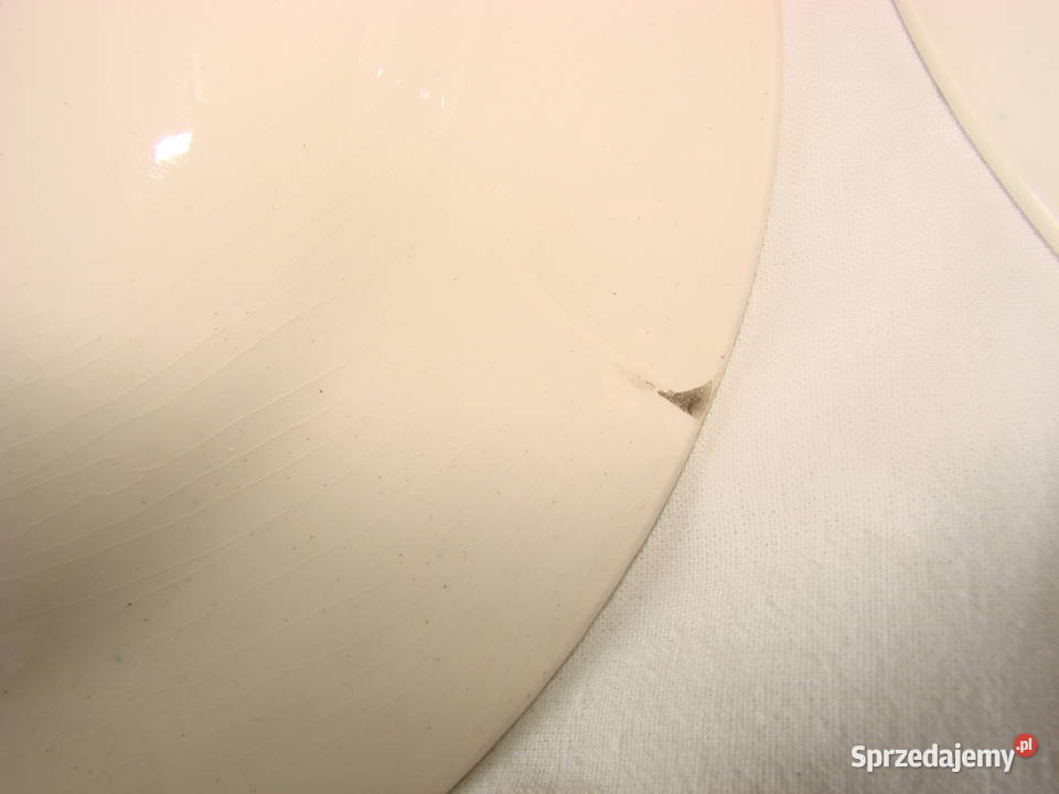 Włocławek fajansowy talerz PRL Pruszcz Gdański sprzedam