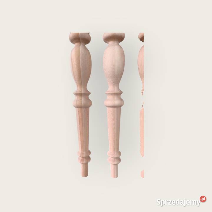 noga stołowa nogi buk bukowe toczone 75 stół Bolesławiec