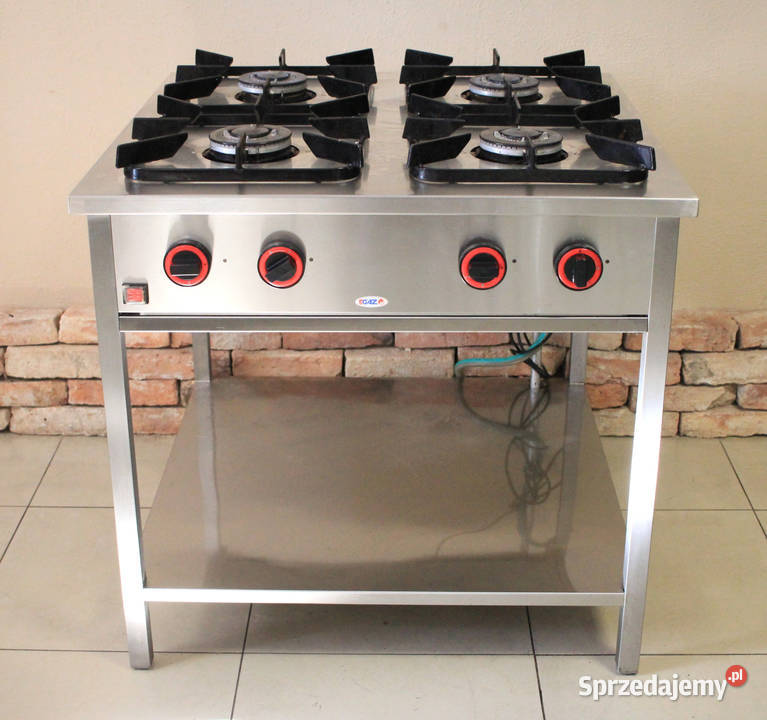 Kuchnia gazowa 4 palniki z półką 18 kW Egaz 144 Gastronomia śląskie Pszczyna