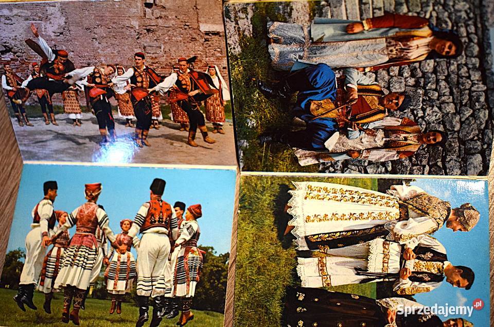 Pocztówki ze strojami folkowymi ludowymi 18 Chełmno