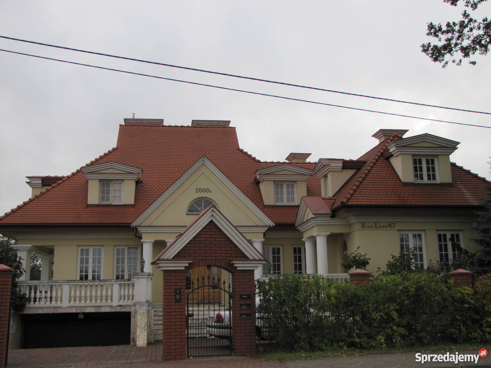 PIĘKNY DOM LUKSUSOWY PAŁACYK w Warszawie Domy