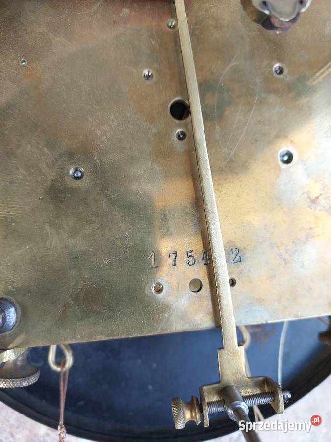 144 Zestaw mechanizm starego zegara linkowego pomorskie Tczew