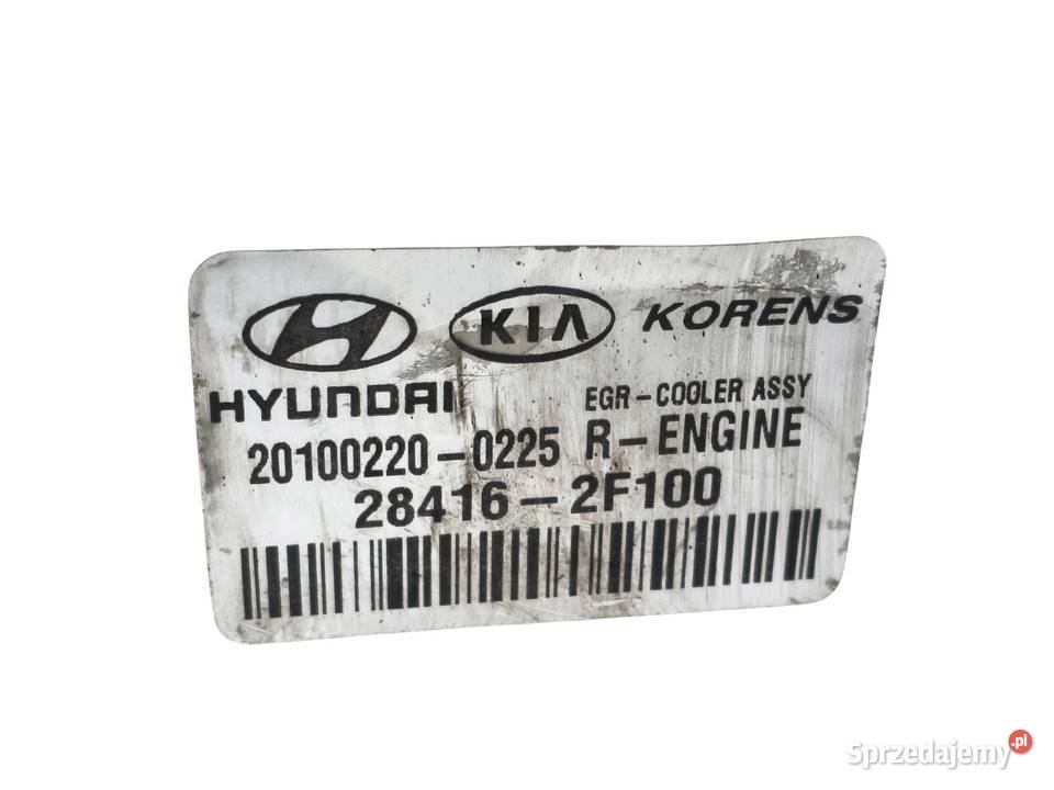 CHŁODNICA EGR KIA SORENTO II 22 D CRDI Chełm