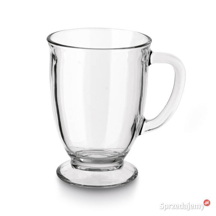 kubek szklany 450 ml nowy