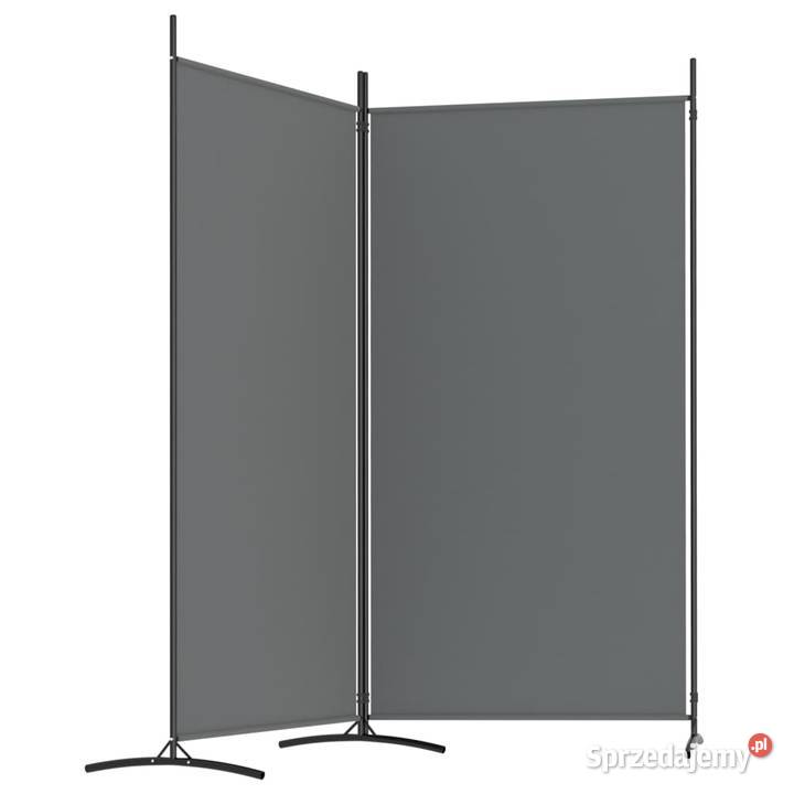 vidaXL Parawan 2panelowy antracytowy 175x180