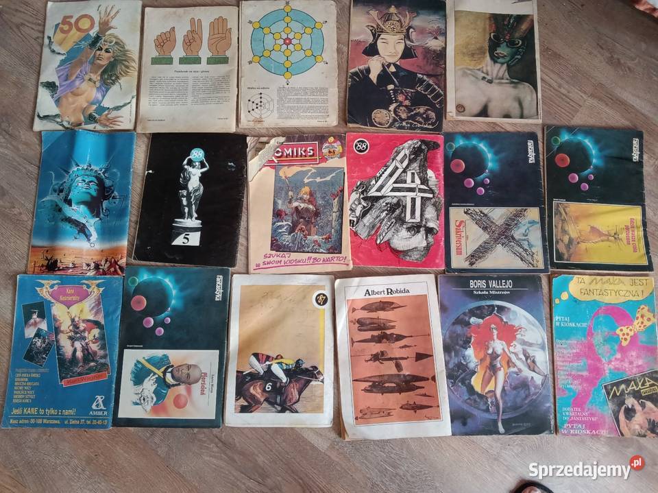 Kolekcja czasopisma FANTASTYKA i Fikcję i Fakty miękka Zawiercie