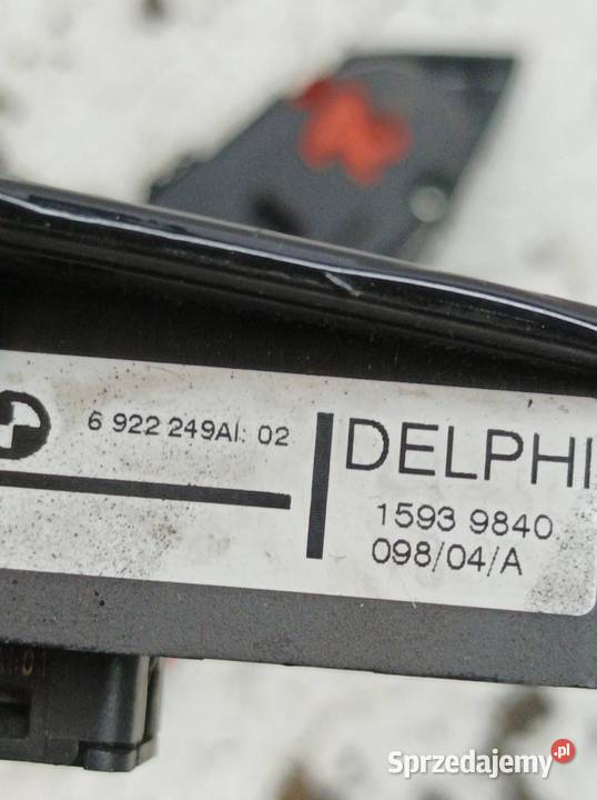 PRZEŁĄCZNIK SZYB LEWY PRAWY KOMPLET 6939126 Bmw Panele sterowania, przełączniki