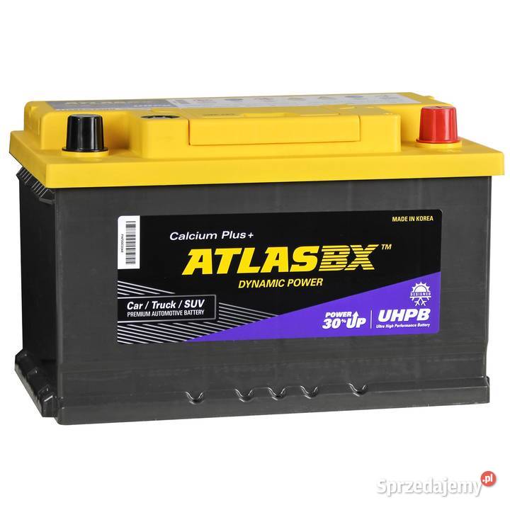 Akumulator ATLAS BX Dynamic Power 74Ah 750A UHPB kujawsko-pomorskie Toruń