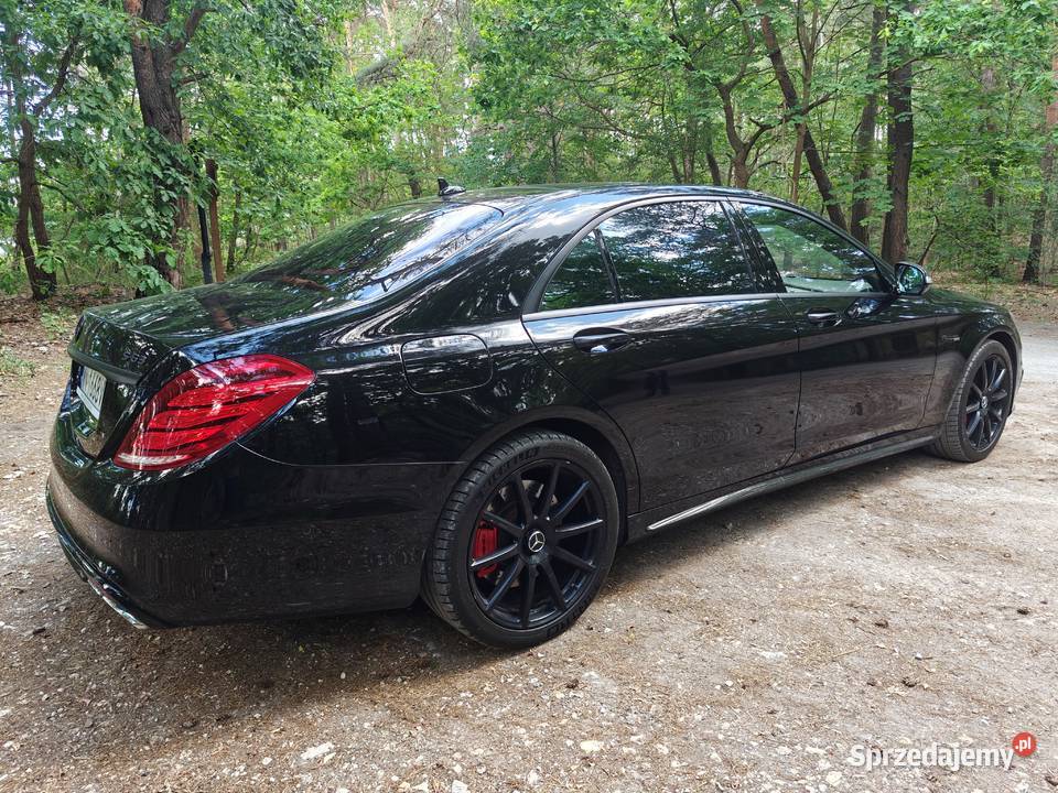 MercedesBenz Klasa S 63 AMG 4Matic poduszka powietrzna Warszawa sprzedam