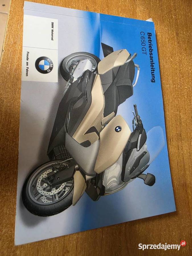 BMW C650GT instrukcja obsługi Kraków