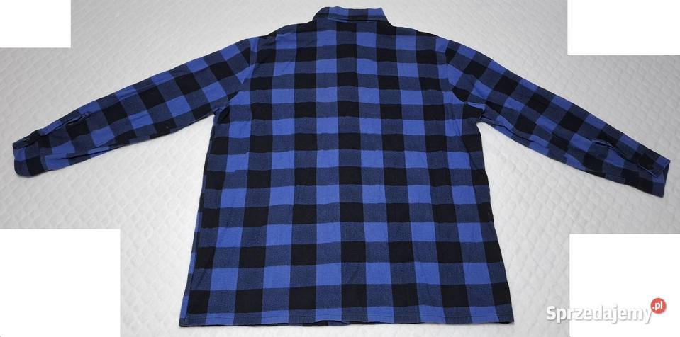 Koszula flanelowa męska rozpinana długi rękaw