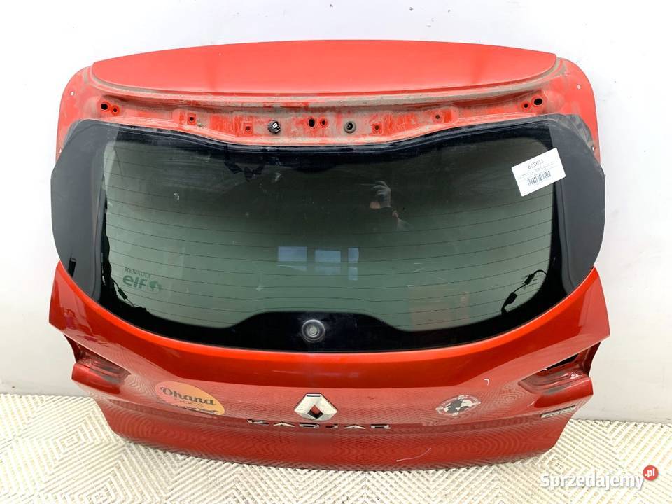 KLAPA TYŁ RENAULT KADJAR SUV TYLNA BAGAŻNIKA podkarpackie