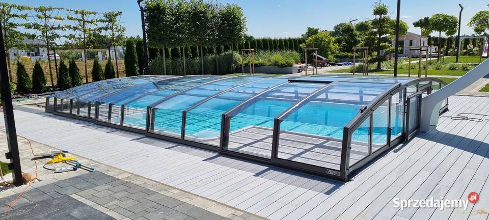 Zadaszenie basenowe basenu Bucovers Z MONTAŻEM