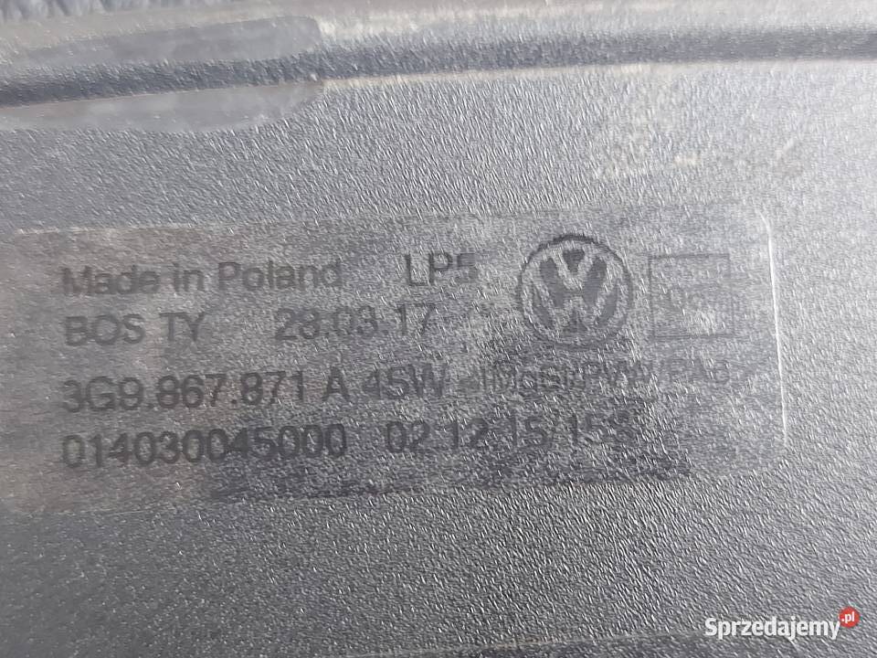 VW Passat B8 3g9 roleta bagażnika dolnośląskie Dzierżoniów