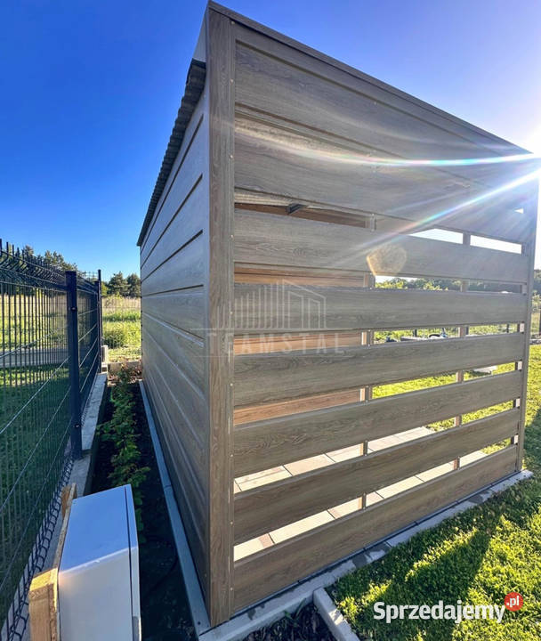 Schowek domek ogrodowy 2x2m wiata 15m drzwi dach