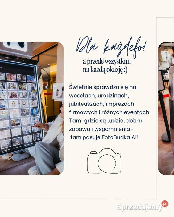Fotobudka AI nowość na rynku klasyczna efekty AI Pruszków