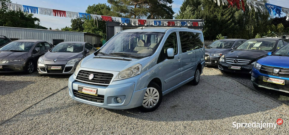 Fiat Scudo LONG20HDI 120PanoramaWelur VAT marża Scudo Świdnica