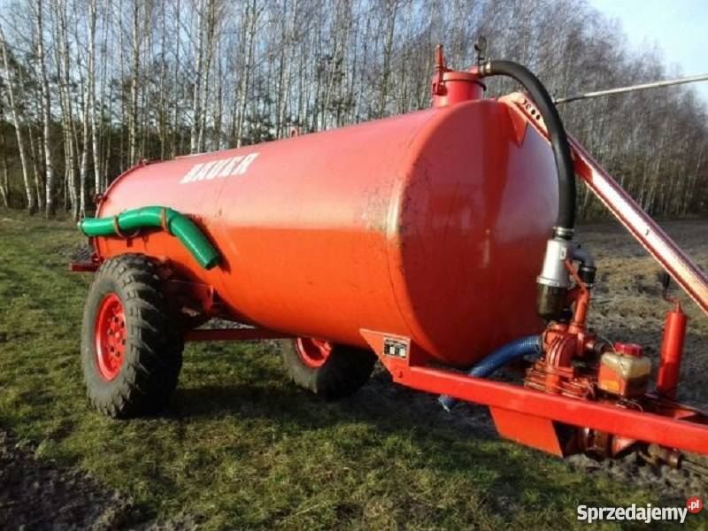 Beczkowóz beczka asenizacyjna BAUER 4500l Pozostałe