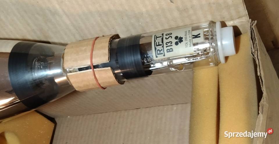 Lampa oscyloskopowa B13 S8 RFT oscyloskop OS150