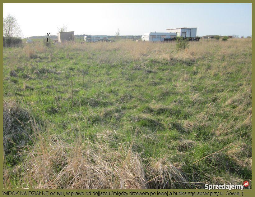 DZIAŁKA ROLNA MORZEM NIECHORZE 1069.00m2 Grunty i działki Niechorze