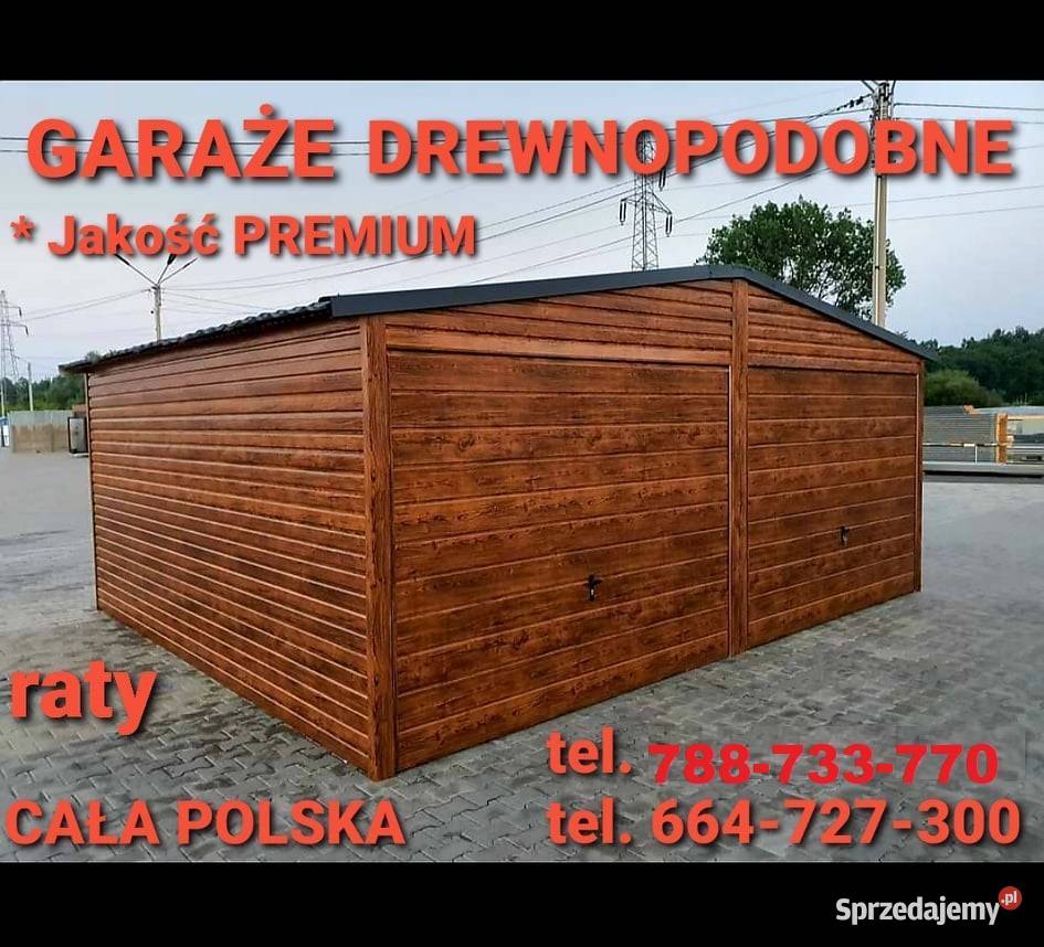 Garaż Blaszak Garaże MOCNE Cała Polska SZYBKI Poznań